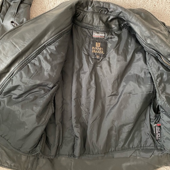 Byrnes and Baker Vintage Leather Jacket - Picture 8 of 14